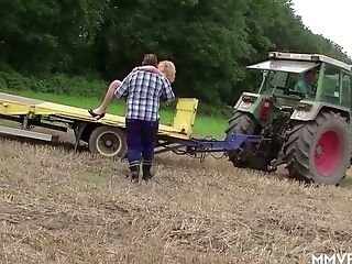 Tractor Driver Fucks Matures Country Hooker Frosys In The Field