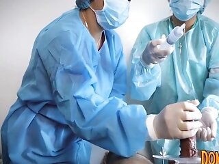 Two Dominant Asian Nurses Cock And Ball Play Torment