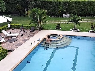 The Soiree Completes With A Fuck In The Pool. Part Two Nobody Realizes What We Do