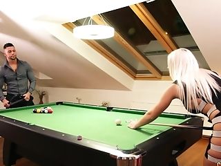 Horny blonde getting fucked over pool table video Pool Table Ball Sex Pictures Pass