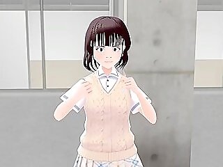 Toyota Nono Introduce Herself With Japanese Uniform - Anime Chick