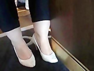 Boot Infatuation - Bbw Fenja's Well-shabby High-heeled Slippers Longplay