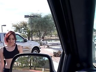 Slender Hotty Mila Jade Gets Fucked Hard In Back Of The Car