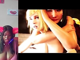 Reacting To Animated She-creature Porno