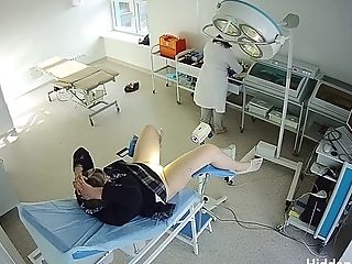 Hidden Camera In The Gynecological Office (four)