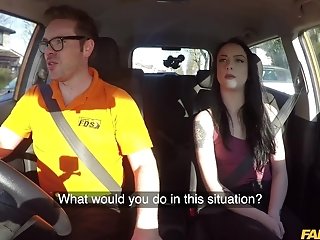 Faux Driving School - Hard Love Making And Internal Cumshot On 2nd Lesson 1 - Ryan Ryder