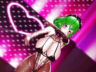 Mmd R-legitimate Anime Ladies Sexy Dancing Clip 81