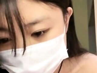 Pretty Japanese Teenager Solo Getting Off Uncensored