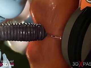Fuck-fest Robot Generation 7 - Scifi Hermaphroditism Animation Porno